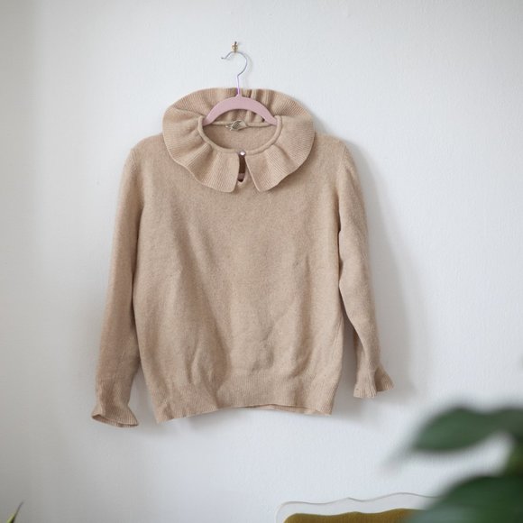 Sweaters - Cashmere + Lamb wool beige sweater